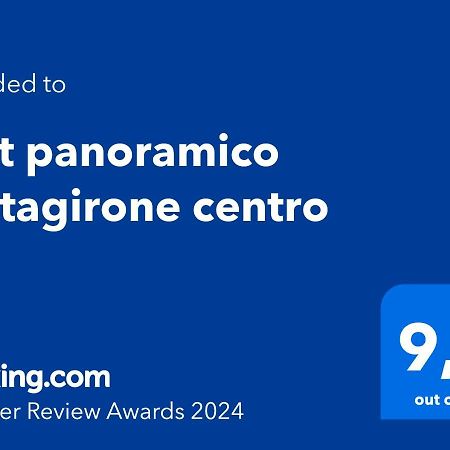 Loft Panoramico Caltagirone Centro Apartman Kültér fotó